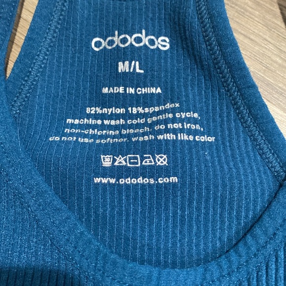 🪻 Ododos Athletic Ribbed Crop Top 🪻 - Picture 3 of 4